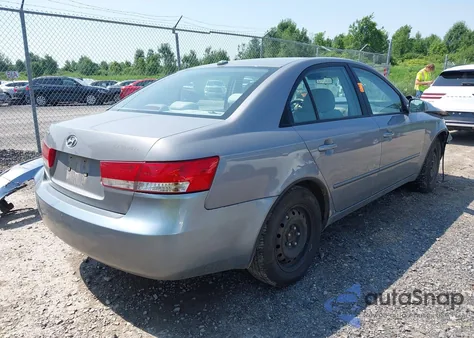 2007 Hyundai Sonata Gls from USA, damaged, VIN 5NPET46C97H289611